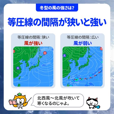 西高東低|【動画あり】冬型とは？西高東低の気圧配置って？